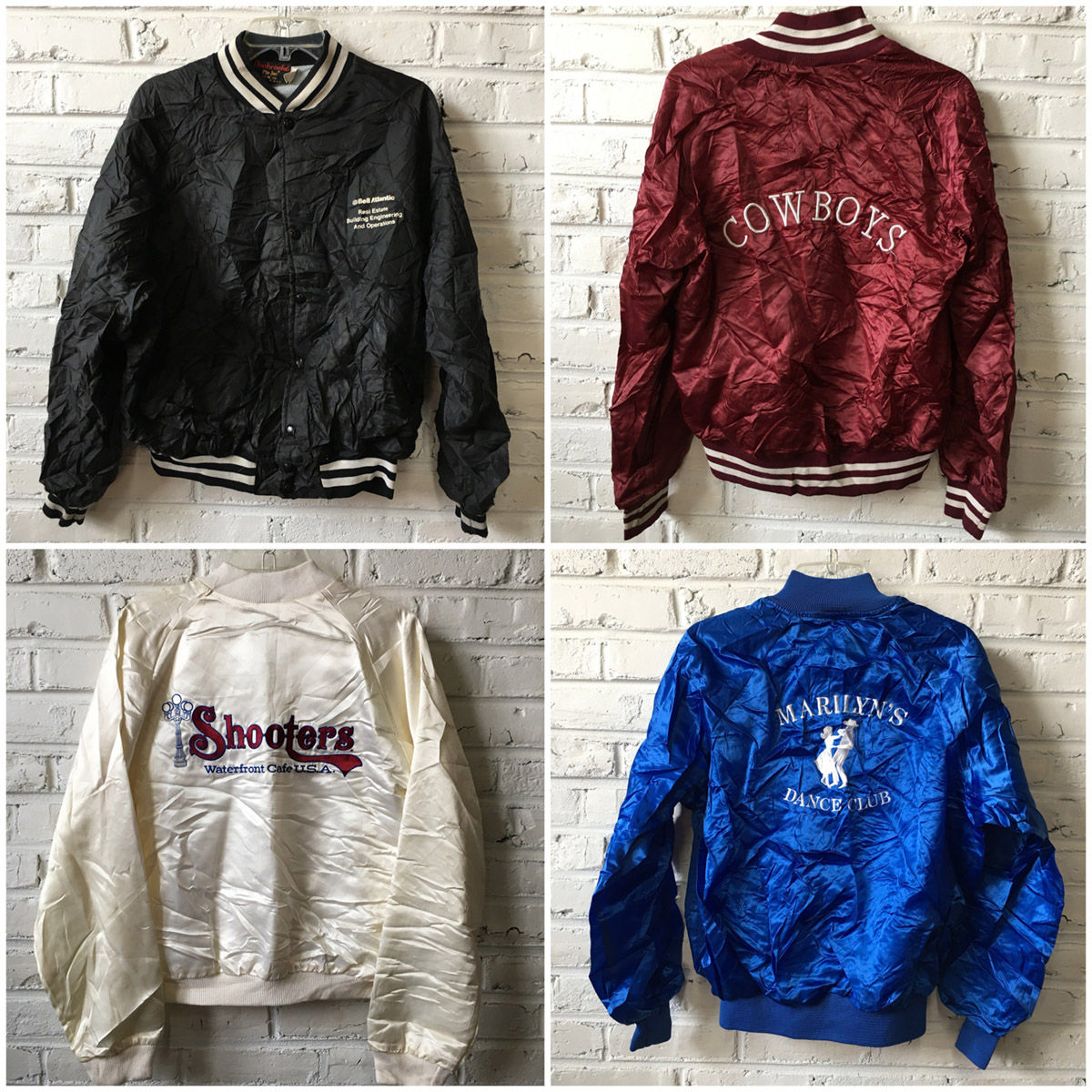 Satin hotsell baseball jackets